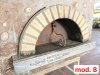 forno a legna tradizionale per pizza usato