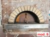 forno a legna tradizionale per pizza usato