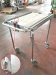 carrello inox con rotaie usato