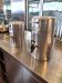 2 thermos inox per bevande usati